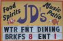 JD'SRestaurantIRB_Sign