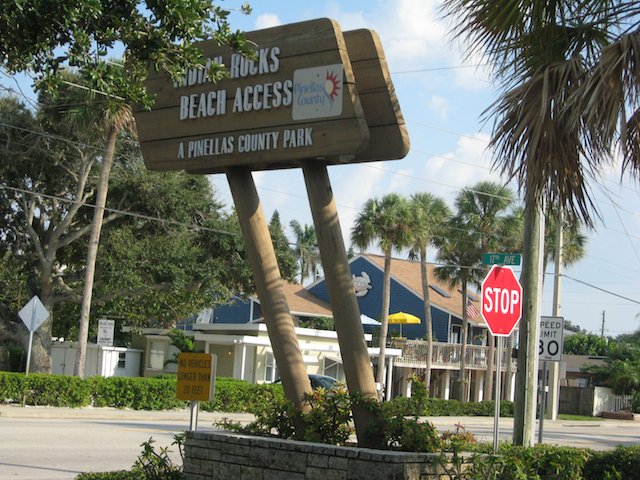 Indian Rocks Beach Access, Parking, Restrooms